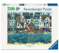 Ravensburger Puzzle 12001398 - Wundersamer Hafen - 1500 Teile Puzzle für Fantasy