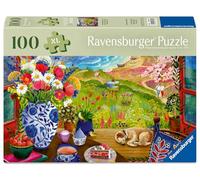 Ravensburger Puzzle 12001732 – Vue depuis la fenêtre – 100 pièces extra‑larges, faciles à saisir