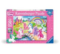 Ravensburger Puzzle Le monde magique de Lissy PONYs - 100 pièces XXL - Dès 7 ans