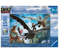 Ravensburger - Puzzle 150 pièces XXL - Dragon | Fille ou garçon dès 7 ans - Puzzle de qualité supérieure - Carton épais et résistant - Pièces XXL