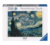 Ravensburger Puzzle 1500 pièces - La Nuit étoilée / Vincent Van Gogh Puzzle de couleurs 1500 pièces Art