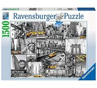 Ravensburger Puzzle 16354 - Touche de Couleur à New York - Puzzle de 1500 pièces pour Adultes et Enfants à partir de 14 Ans - Motif New York Collage