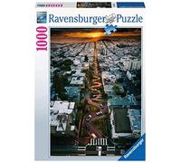 Ravensburger- San Francisco Lombard Street Puzzle 16732-San Francisco-1000 pièces, 16732, Multicolore, 1000