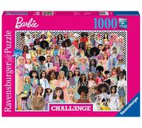 Ravensburger Puzzle 17159 - Barbie Challenge - 1000 Teile Puzzle für