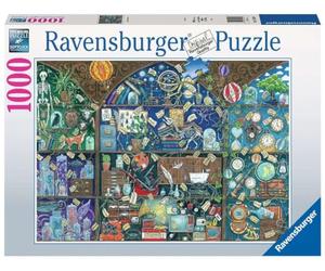 Ravensburger Puzzle 17597 - Le Cabinet des Curiosités - Puzzle de 1000 pièces pour Adultes à partir de 14 Ans