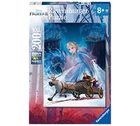 Ravensburger Puzzle Forêt mystérieuse Disney La Reine des Neiges 2 – 200 pièces XXL, dès 8 ans