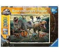 Ravensburger - Puzzle 200 pièces XXL - l'univers de Jurassic World | Fille ou garçon dès 8 ans - Puzzle de qualité supérieure - Carton épais et résistant - Pièces XXL