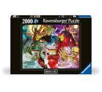 Ravensburger - Puzzle 2000 pièces - Les Monstres d'Universal | Adulte et enfant dès 14 ans - Puzzle de qualité supérieur - Pièces uniques et assemblage parfait - Détente et relaxation