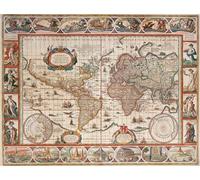 Ravensburger Puzzle 2000 p - Mappemonde 1650