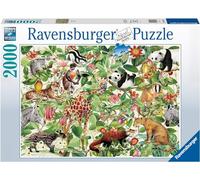 Ravensburger - Puzzle 2000 pièces - Puzzle Adultes - Dès 14 Ans - Jungle - Monde Animal et Tropical - Puzzle de qualité Premium fabriqué en Europe - 16824