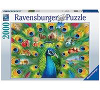 Ravensburger - Puzzle 2000 pièces - Puzzle Adultes - Dès 14 Ans - Le Pays du Paon - Art et Monde Animal - Puzzle de qualité Premium fabriqué en Europe - 16567