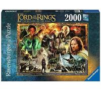 Ravensburger - Puzzle 2000 pièces - Puzzle Adultes - Dès 14 Ans - Le Retour du Roi - Le Seigneur des Anneaux - Puzzle de qualité Premium fabriqué en Europe - 17293