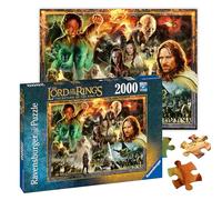 Puzzle Ravensburger Le Retour du roi Le Seigneur des anneaux 2000 pièces E