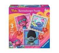 Ravensburger Puzzle 25 pièces - 3 Puzzles - Trolls