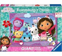 Puzzle de Sol Géant 125 pièces La Maison de Poupée de Gabby Multicolore