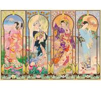 Ravensburger Puzzle 2D 1000 élémentów: Cztery Pory Roku, Nowy Design