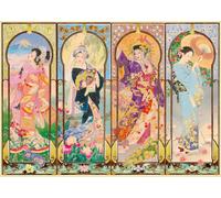 Ravensburger Puzzle 2D Les Quatre Saisons – 1000 pièces – Nouveau design