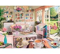 Ravensburger The Tea Shed (12000164) Puzzle 1000 Pieces Multicolore