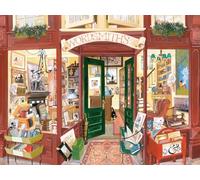 Ravensburger Puzzle 2D 1500 elementów: Wordsmith's księgarnia, Nowy Design