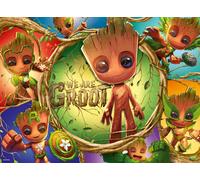 Ravensburger - Puzzle 2D Enfant 100 Pièces XXL-Marvel Groot, 12004128