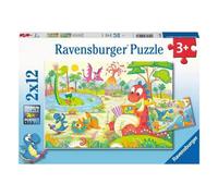 Ravensburger Puzzle 2x12 Pièces 36m+ (26x18cm) Assorti
