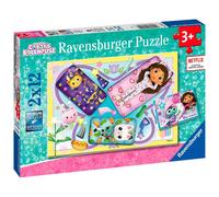 Ravensburger - Puzzles Gabby's Dollhouse - 2 x 12 pièces - Soirée pyjama