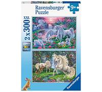 Ravensburger - Puzzle 2x300 pièces - Licornes | Fille ou garçon dès 9 ans - Puzzle de qualité supérieure - Carton épais et résistant - Lot de 2 puzzles