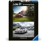 Ravensburger - Puzzle 2x500 pièces - Porsche Classic 356 & Porsche 911 R | Adulte et enfant dès 12 ans - Puzzles de qualité supérieur - Pièces uniques et assemblage parfait - Détente et relaxation