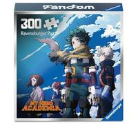 Ravensburger Puzzle 300 pièces My Hero Academia Fandom – Encastrement parfait – Dès 8 ans