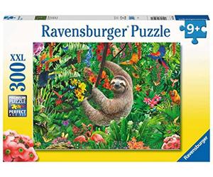 Ravensburger - Puzzle 300 pièces XXL - Le Doux Paresseux | Fille ou garçon dès 9 ans - Puzzle de qualité supérieure - Carton épais et résistant - Pièces XXL