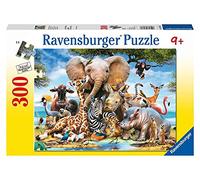Ravensburger- Puzzle 300 Pièces XXL Mes Amis d'Afrique Puzzle Enfant, 4005556130757