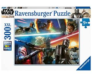 Ravensburger - Puzzle 300 pièces XXL - Star Wars The Mandalorian | Fille ou garçon dès 9 ans - Puzzle de qualité supérieure - Carton épais et résistant - Pièces XXL