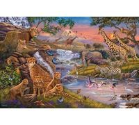 Ravensburger Puzzle 3000 pièces – Le règne Animal – Dès 14 ans – Animaux sauvages