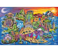 Ravensburger - Puzzle 3000 pièces - L'île aux Merveilles