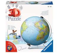 Ravensburger Puzzle 3D 11159 - Globe Puzzle en Langue Allemande - 540 pièces - Globe Puzzle pour Adultes et Enfants à partir de 10 Ans