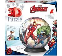 Ravensburger Puzzle 3D Avengers, Puzzle Balle, 72 Pièces