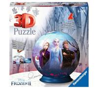 Ravensburger - Puzzle 3D Ball - Disney La Reine des Neiges 2 - A partir de 6 Ans - 72 pièces numérotées à Assembler sans Colle - Support Inclus - Diamètre : 13 cm - 11142