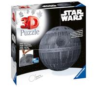 Ravensburger - Puzzle 3D Ball - Etoile de la Mort/Star Wars - A partir de 10 Ans - 540 pièces numérotées à Assembler sans Colle - Accessoires de Suspension Inclus - 11555
