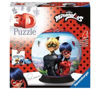 Ravensburger Puzzle 3D, Ø 19 cm (Miraculous)