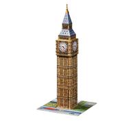 Ravensburger Puzzle 3D Big Ben 12554 - Modèle à Construire pour Adultes avec Technologie Easy Click, 8 ans et plus