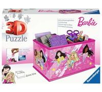 Ravensburger - Puzzle 3D Boite de Rangement - Pot à Crayons - Barbie - A partir de 8 Ans - 216 pièces numérotées à Assembler sans Colle - Accessoires de Finition Inclus - 11584