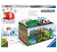 Ravensburger - Puzzle 3D Boite de Rangement - Pot à Crayons - Minecraft - A partir de 8 Ans - 216 pièces numérotées à Assembler sans Colle - Accessoires de Finition Inclus - 11286