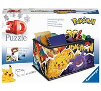Ravensburger - Puzzle 3D Boite de Rangement - Pot à Crayons - Pokémon - A partir de 8 Ans - 216 pièces numérotées à Assembler sans Colle - Accessoires de Finition Inclus - 11546
