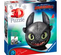 Ravensburger - Puzzle 3D Boule Dragon - Apprenti Dragon - 72 Pièces - À Partir de 6 Ans - Référence 11145