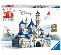 Ravensburger - Puzzle 3D Building - Château de Disney - A partir de 12 Ans - 216 pièces numérotées à Assembler sans Colle - Accessoires de Finition Inclus - 12587