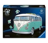 Ravensburger - Puzzle 3D Combi T1 Volkswagen 162 pcs Bleu