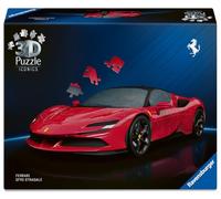 Ravensburger Puzzle 3D Ferrari SF 90 Stradale 108 pièces Rose pour enfants