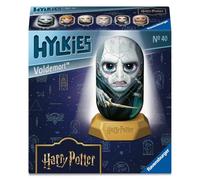 Ravensburger - Puzzle 3D Hylkies - Édition Harry Potter - Figurine n°40 Voldemort - Adultes et Enfants - 54 pièces numérotées à Assembler sans Colle - Support Inclus - Harry Potter - 12008025
