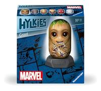 Ravensburger - Puzzle 3D Hylkies - Édition Marvel - Figurine n°11 Groot - Adultes et Enfants - 54 pièces numérotées à Assembler sans Colle - Support Inclus - Marvel - 12001160