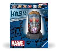 Ravensburger - Puzzle 3D Hylkies - Édition Marvel - Figurine n°12 Star-Lord - Adultes et Enfants - 54 pièces numérotées à Assembler sans Colle - Support Inclus - Marvel - 1200161